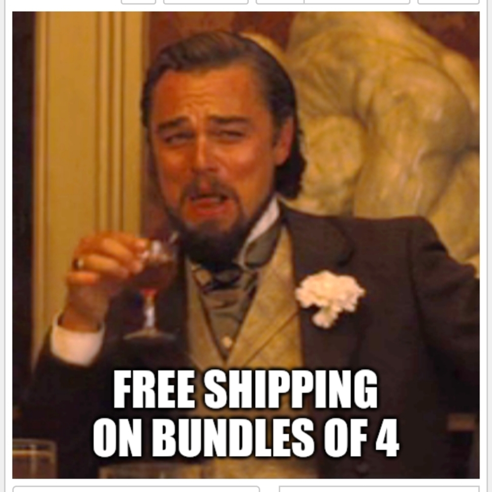 FREE SHIPPING ON BUNDLES OF 4 ITEMS